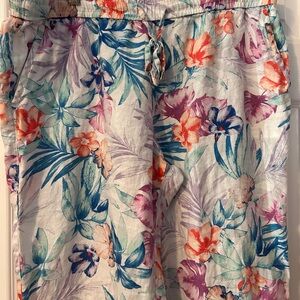 Tommy Bahama Women’s Floral Print Linen Pants